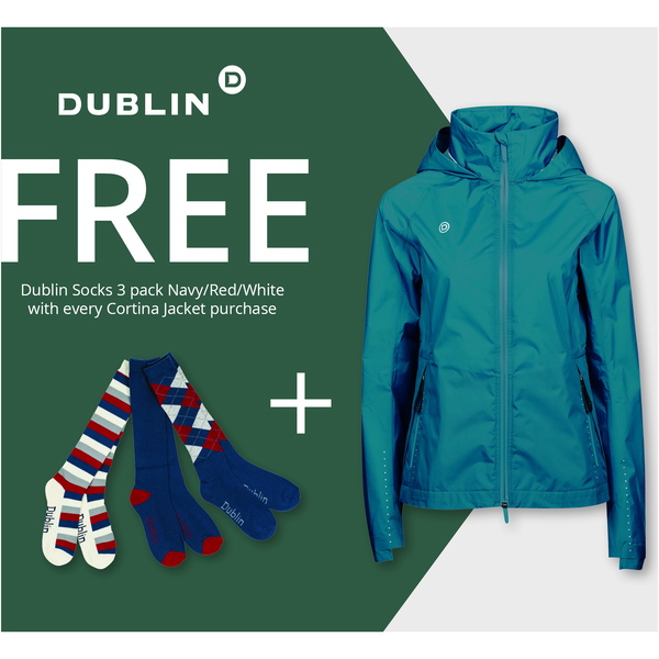 Dublin Cortina Waterproof Jacket 1004078003 - Deep Lagoon